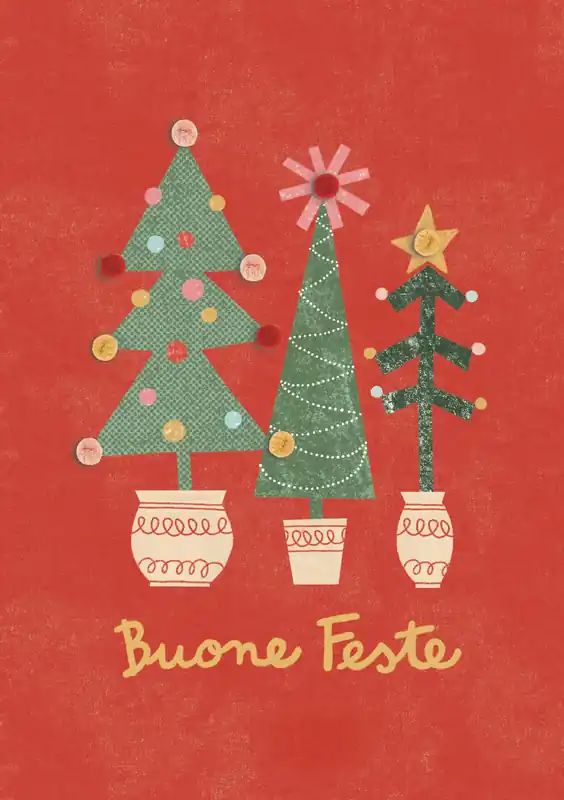 Occasione Imperdibile Natale - biglietto 3 Alberi