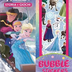 Solo Oggi Disney Frozen Bubble Stickers con tanti adesivi morbidosi