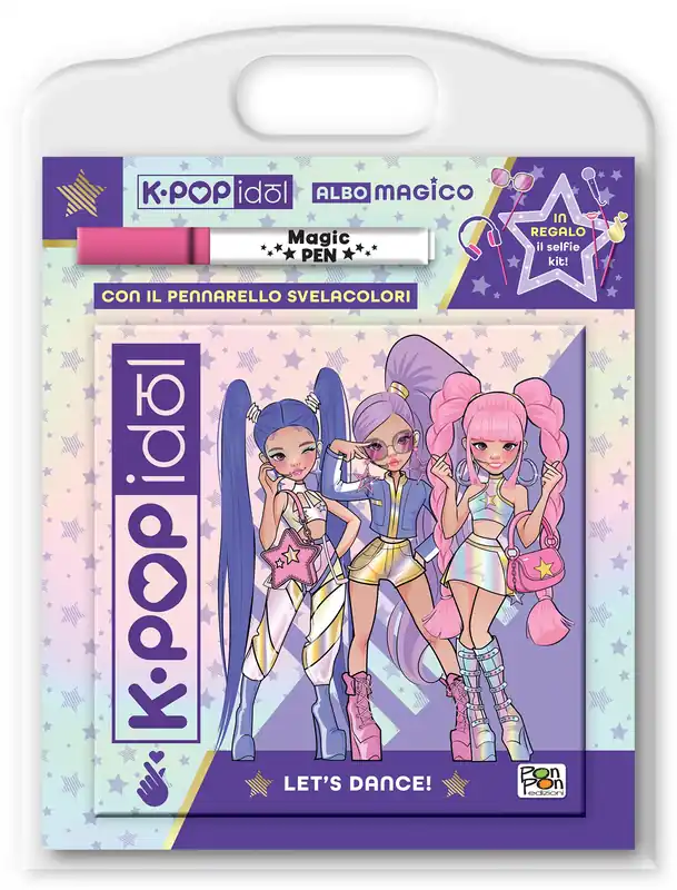 Nuova Collezione K-POP Idol. Albo magico. Let‘s dance!